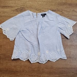 GAP Light Blue Top